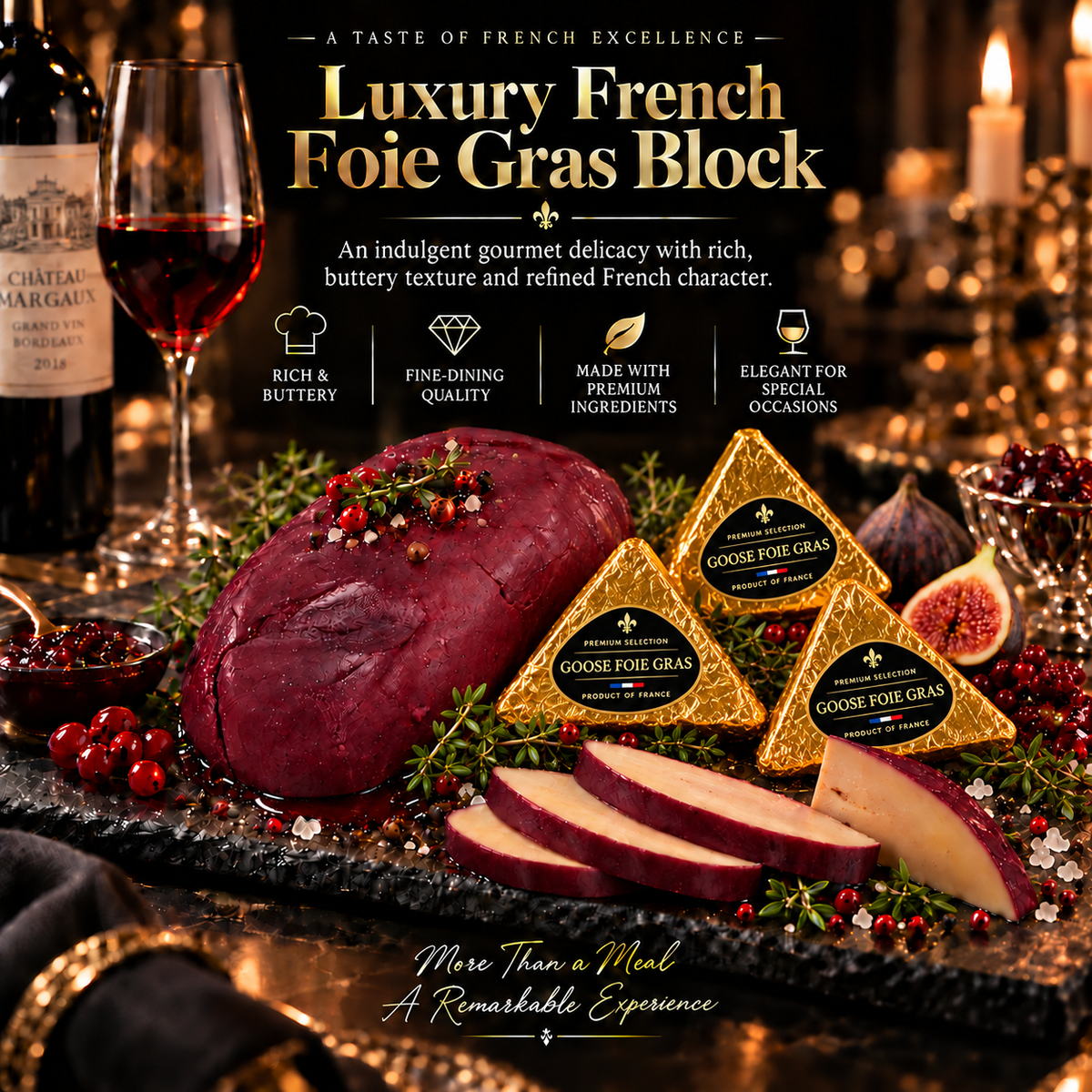 💥🦢Michelin-Star Foie Gras✅🦢Silky, buttery, and unforgettable. Hand-selected, slow-cooked, and ready to eat-ABB8