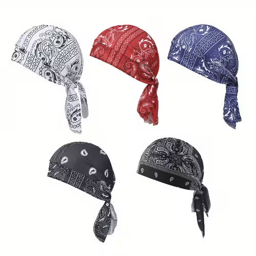 Paisley Cooling Headscarf Cap-ABB8